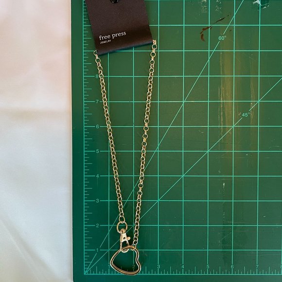 Free Press Nickel Free Chain Necklace Unique Lobster Clasp - Picture 3 of 3